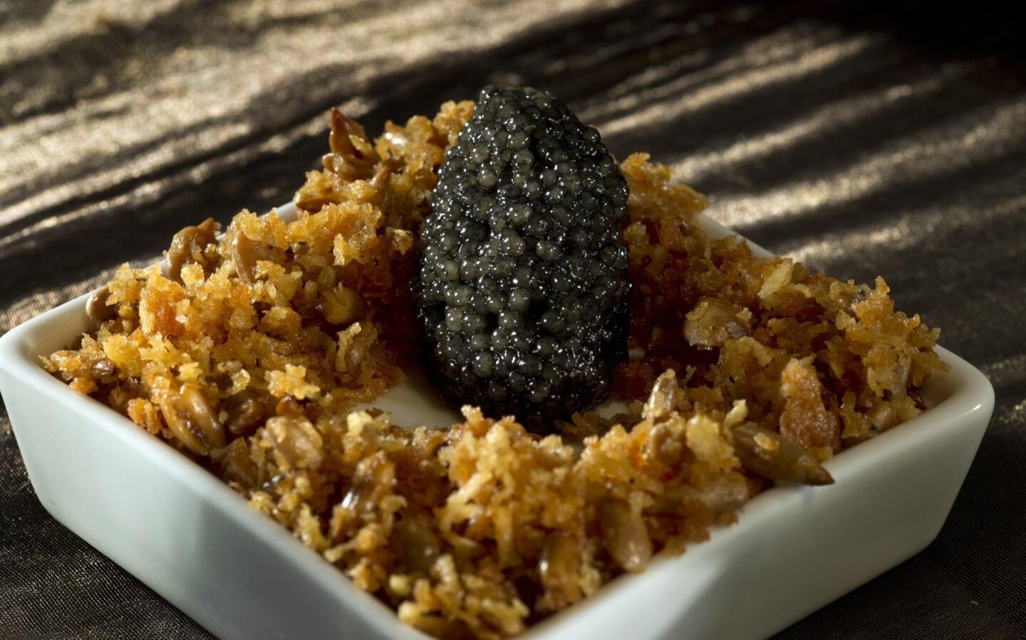 Make no mistake, caviar is a luxury ingredient, something you spring for only on the most celebratory of occasions. But when you do, you want to feature it in a dish that is up to the occasion too. Quite honestly, even without the caviar, this recipe from French Laundry chef Thomas Keller probably would have made the list. With it? It's a shoo-in. Recipe: Sunchoke and leek panna cotta