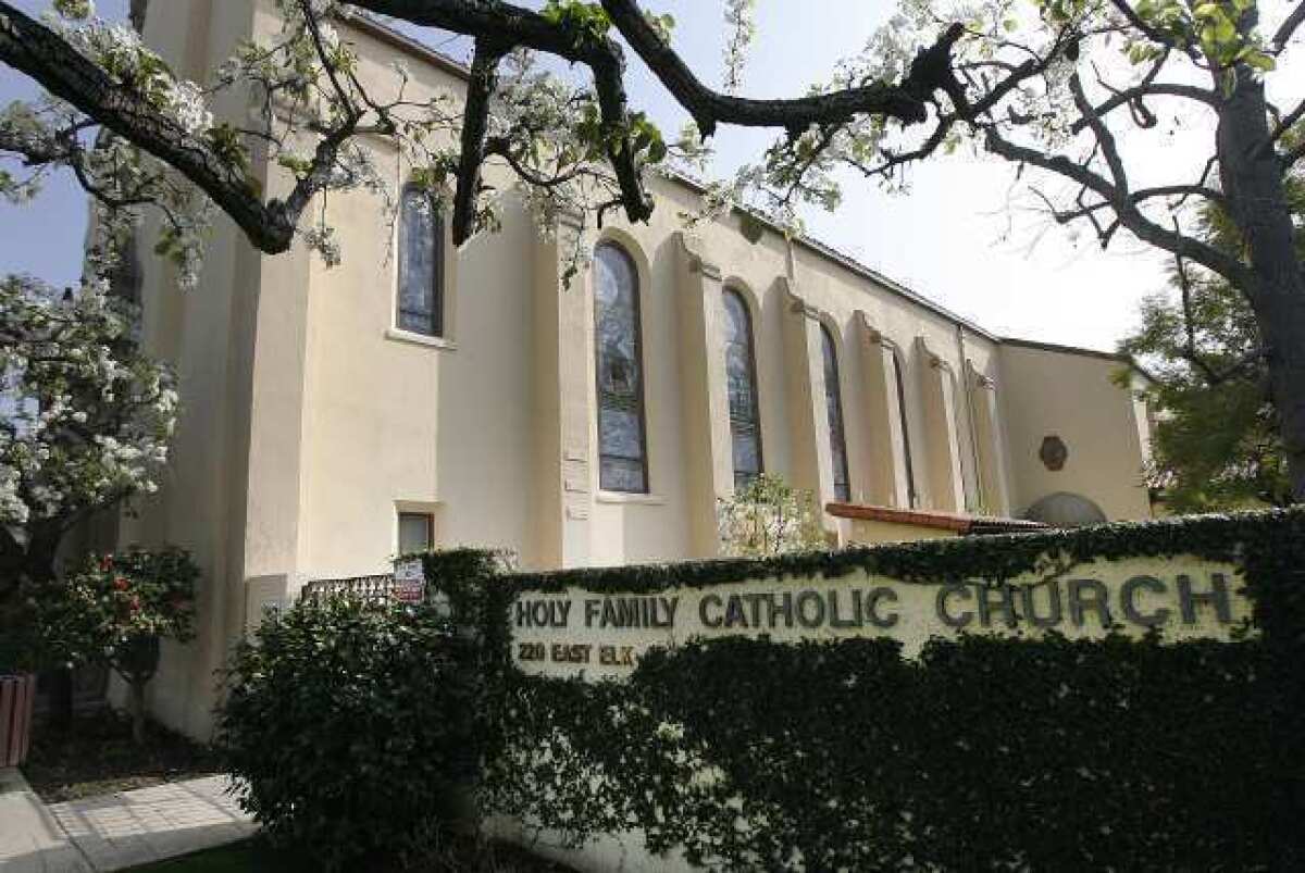 Holy Family Catholic Church in Glendale.