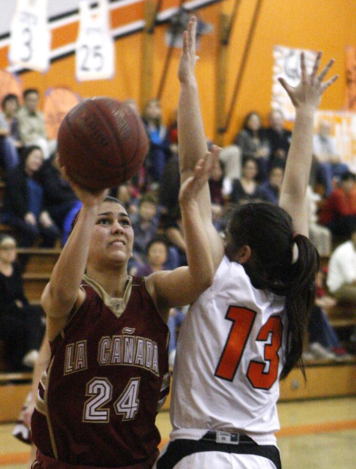 Photo Gallery: La Canada vs. South Pasadena league girls basketball