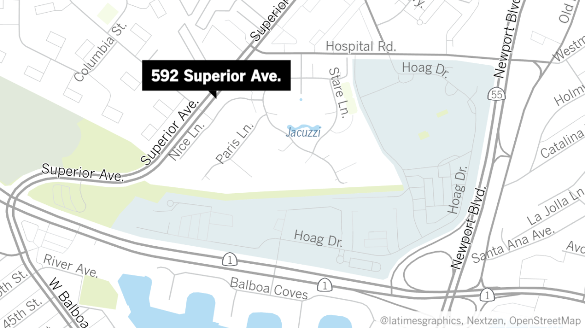 592 Superior Ave. in Newport Beach is a city-owned maintenance yard and home to some public works divisions.