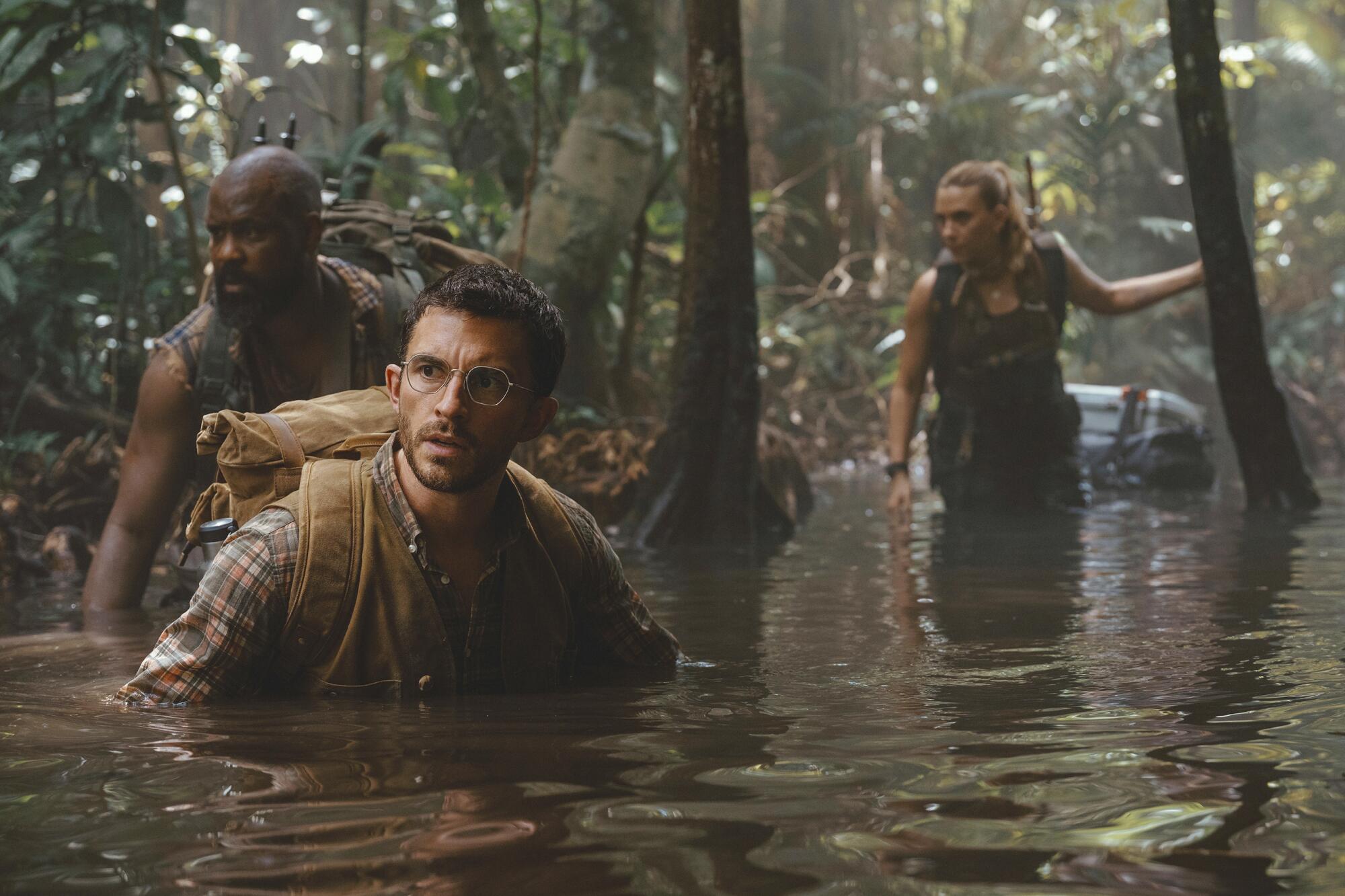 Una escena de "Jurassic World: Rebirth".