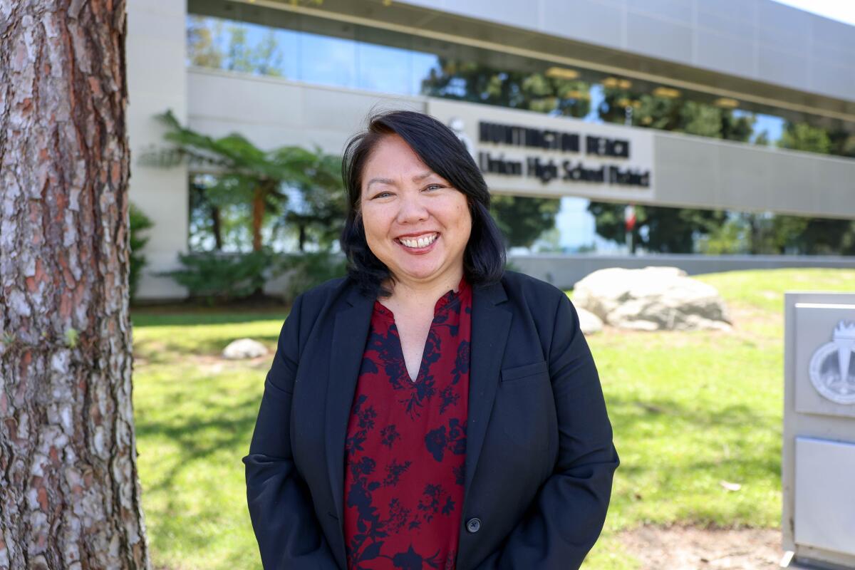 Carolee Ogata has been named the next superintendent of the Huntington Beach Union High School District.
