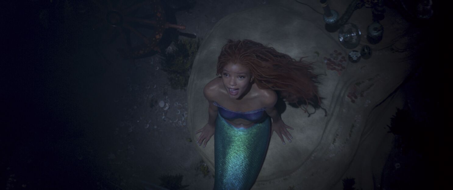 Halle Bailey's littlest fans think she's a real mermaid - Los ...