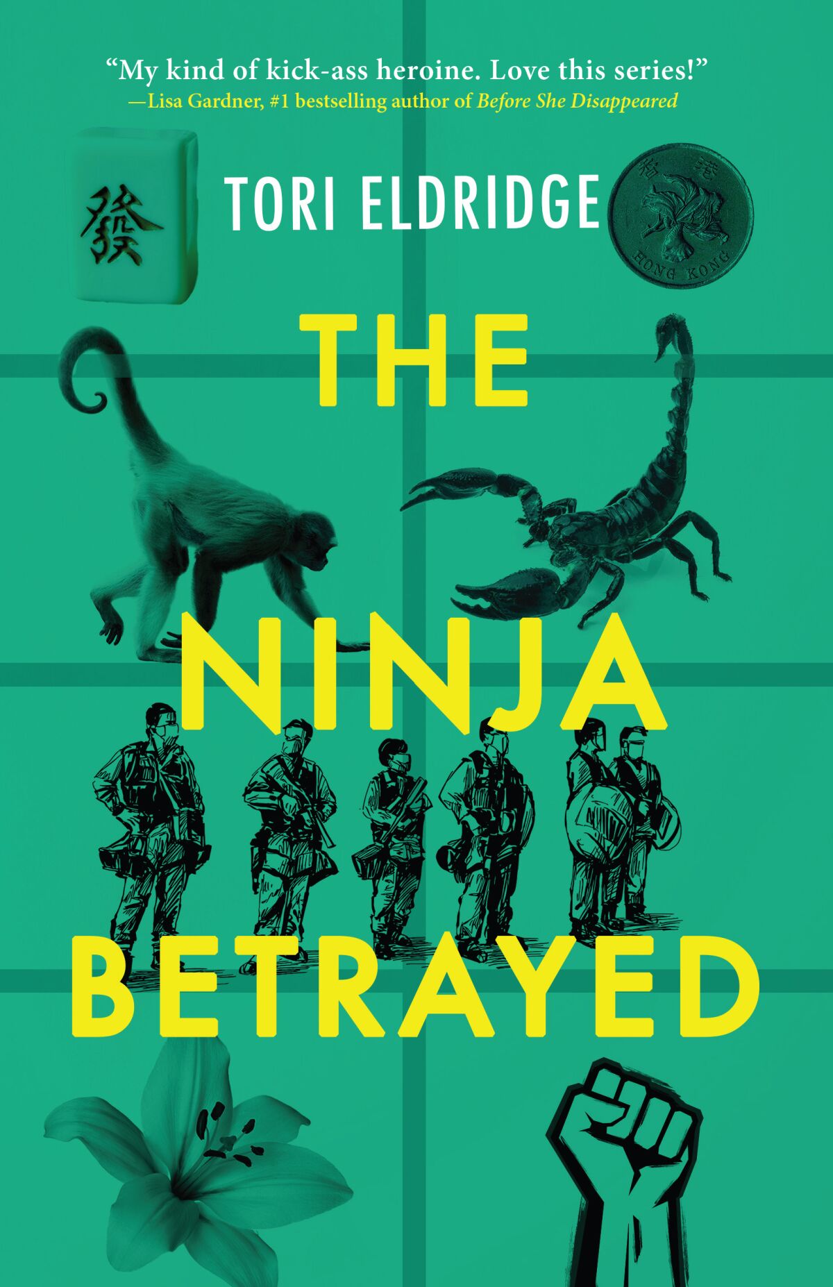 Book cover of "The Ninja Betrayed" by Tori Eldridge