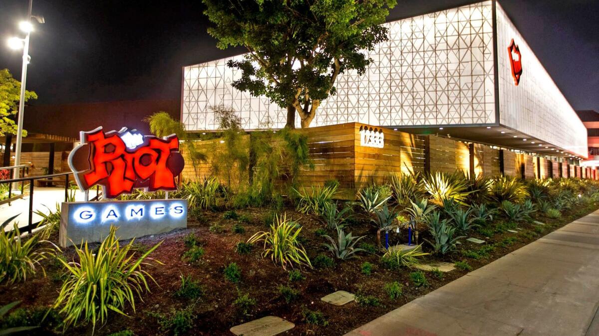 Riot Games' campus in West Los Angeles. (Colin Young-Wolff / Riot Games)