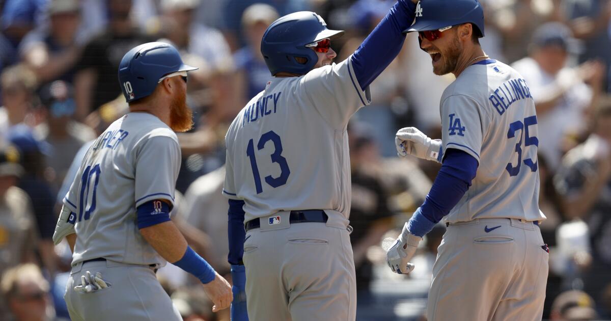 Dodgers Dugout: The Max Muncy puzzle solved itself - Los Angeles Times