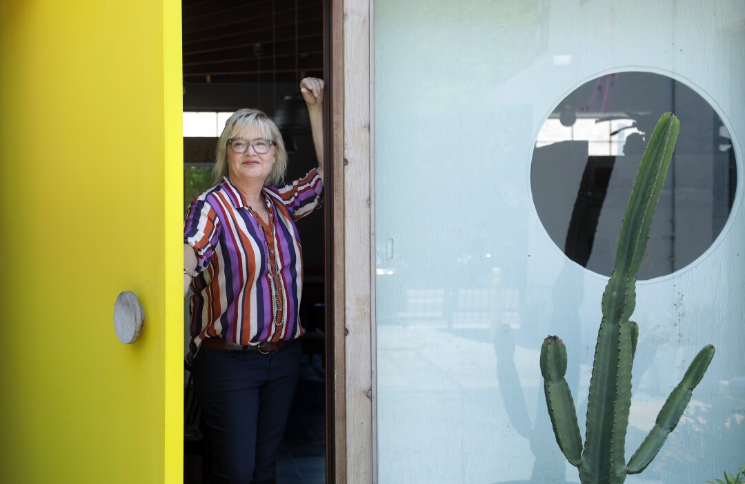 Architect Barbara Bestor at her Silver Lake office