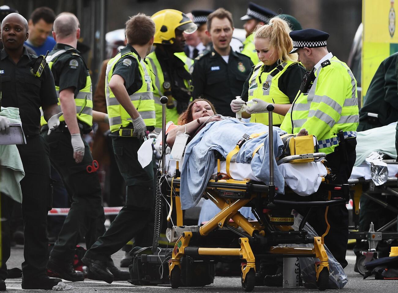 Terror attack in London near Parliament