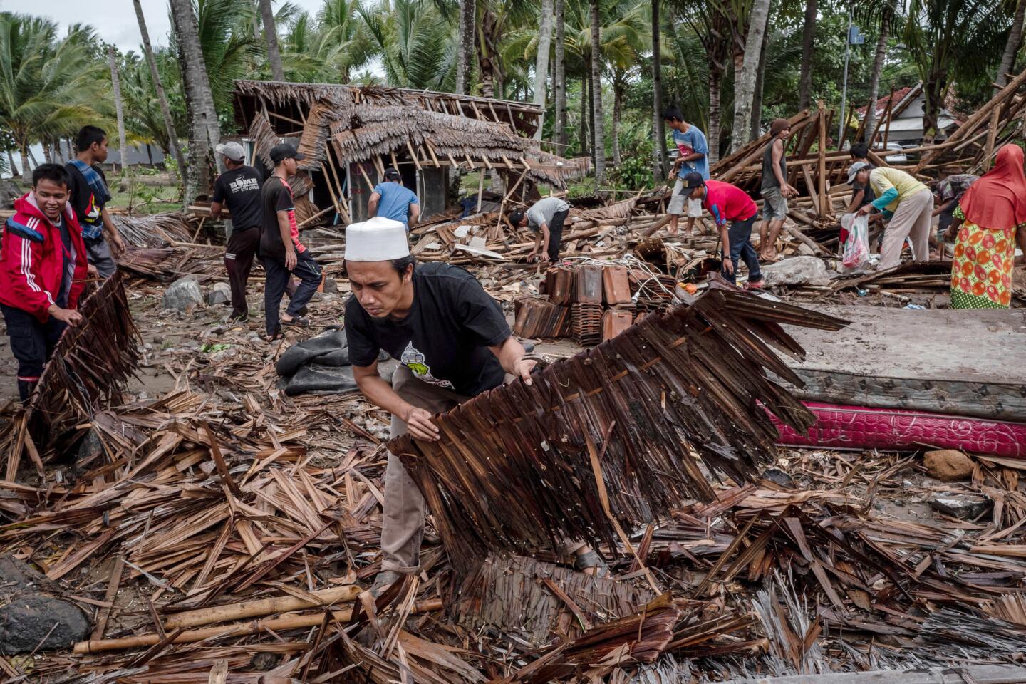 Death toll continues to rise following tsunami in Indonesia