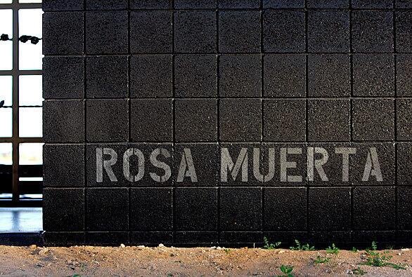 Robert Stone's one-bedroom dwelling "Rosa Muerta" on the outskirts of Joshua Tree