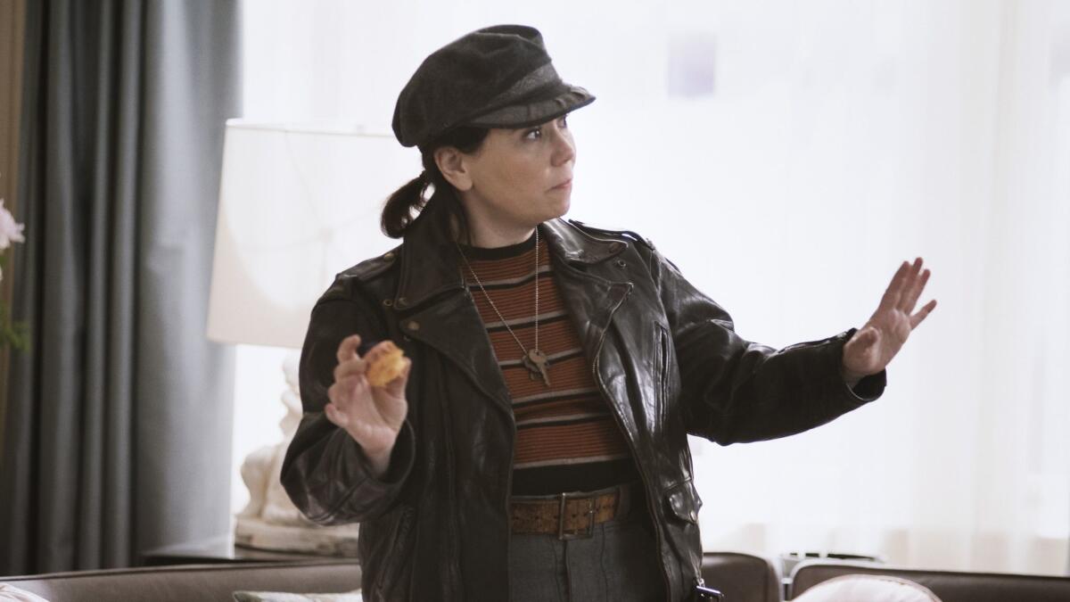 Alex Borstein as Susie Myerson in the TV series "The Marvelous Mrs. Maisel."