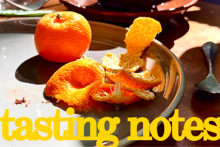 Tasting Notes logo over citrus peels