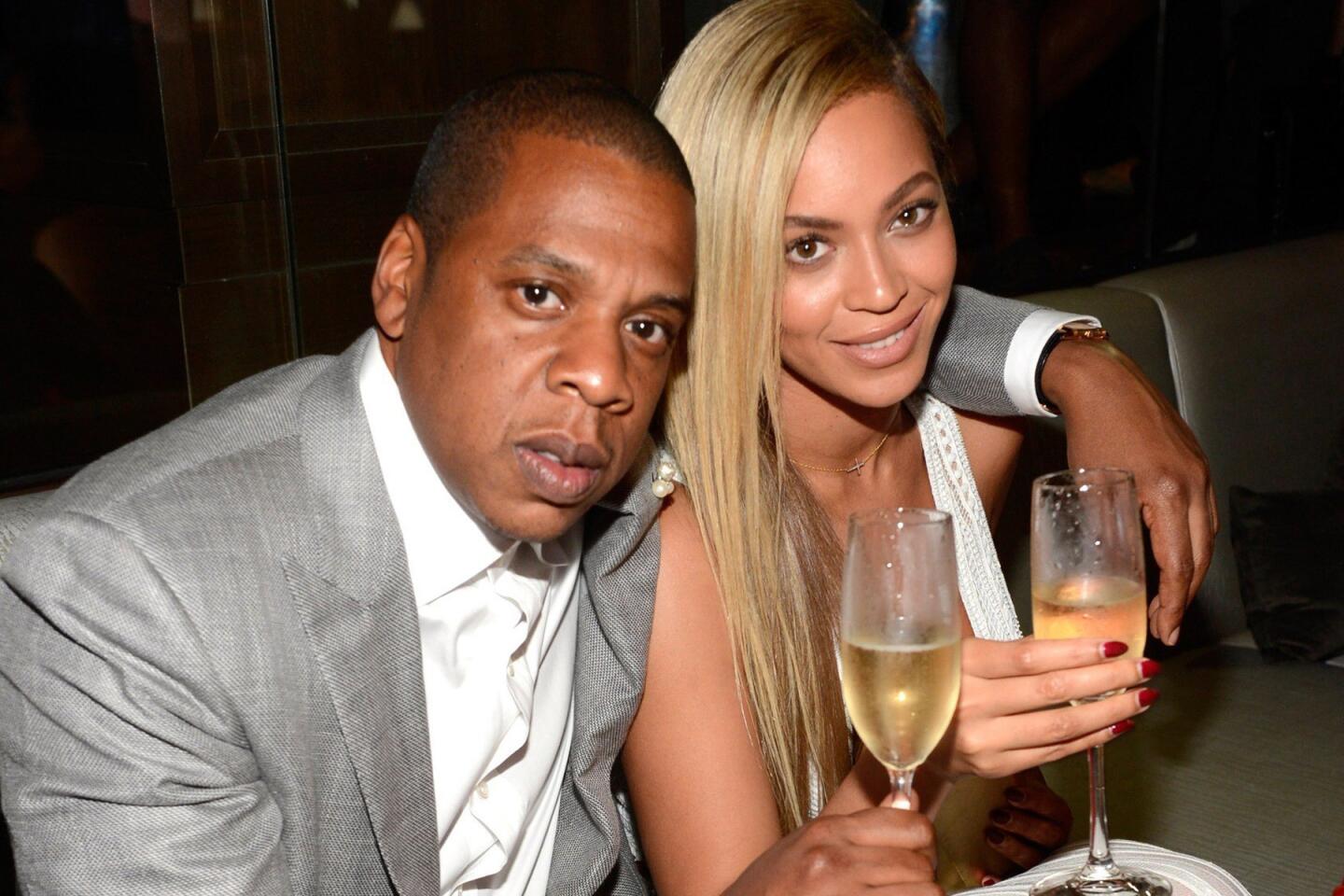 How do Beyonce and Jay-Z promote their champagne? Easy!