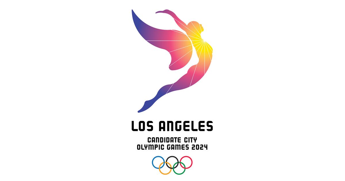 LA 2024 unveils logo for Olympic bid Los Angeles Times