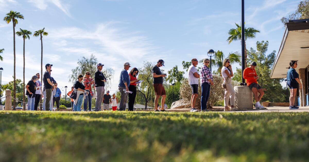 Battleground Arizona: A final push on abortion, immigration in whisker-thin presidential race Battleground Arizona: A final push on abortion, immigration in whisker-thin presidential race