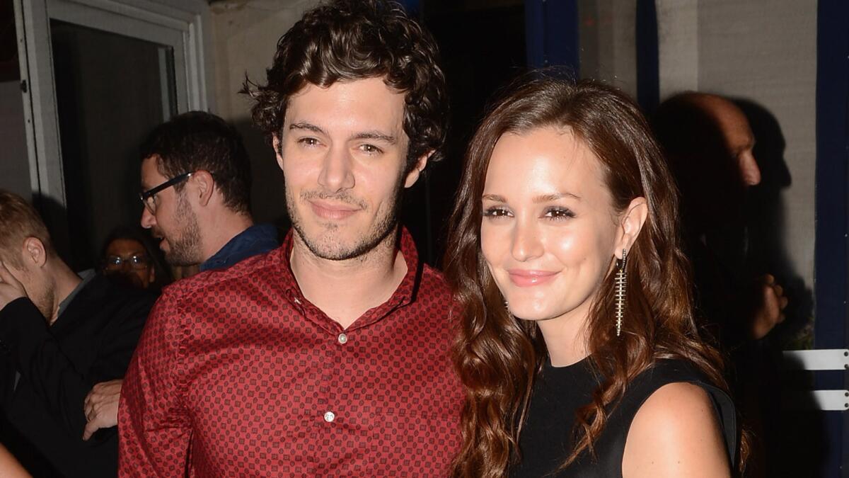 Adam Brody and wife Leighton Meester have welcomed their first child.
