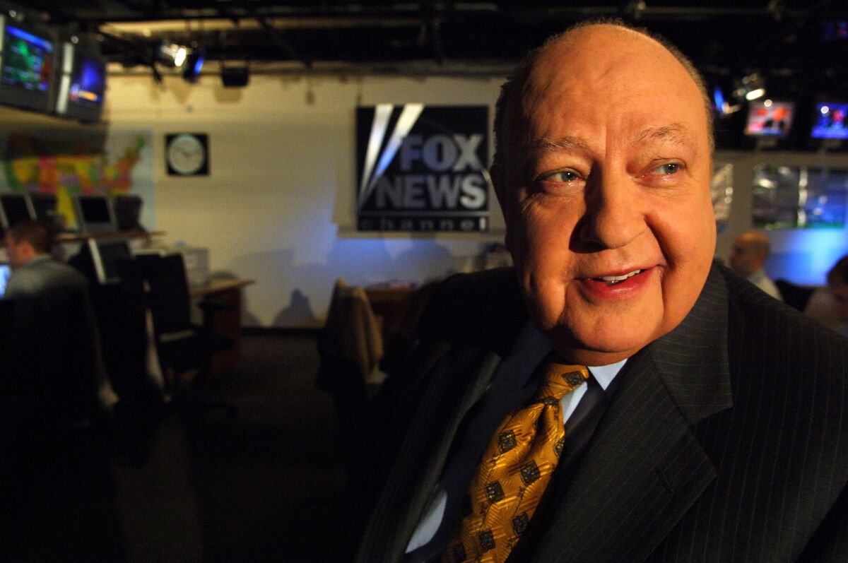 Fox News chief Roger Ailes in 2006. His cable news network will allow the top 10 Republican candidates, according to polls, in its Aug. 6 debate.