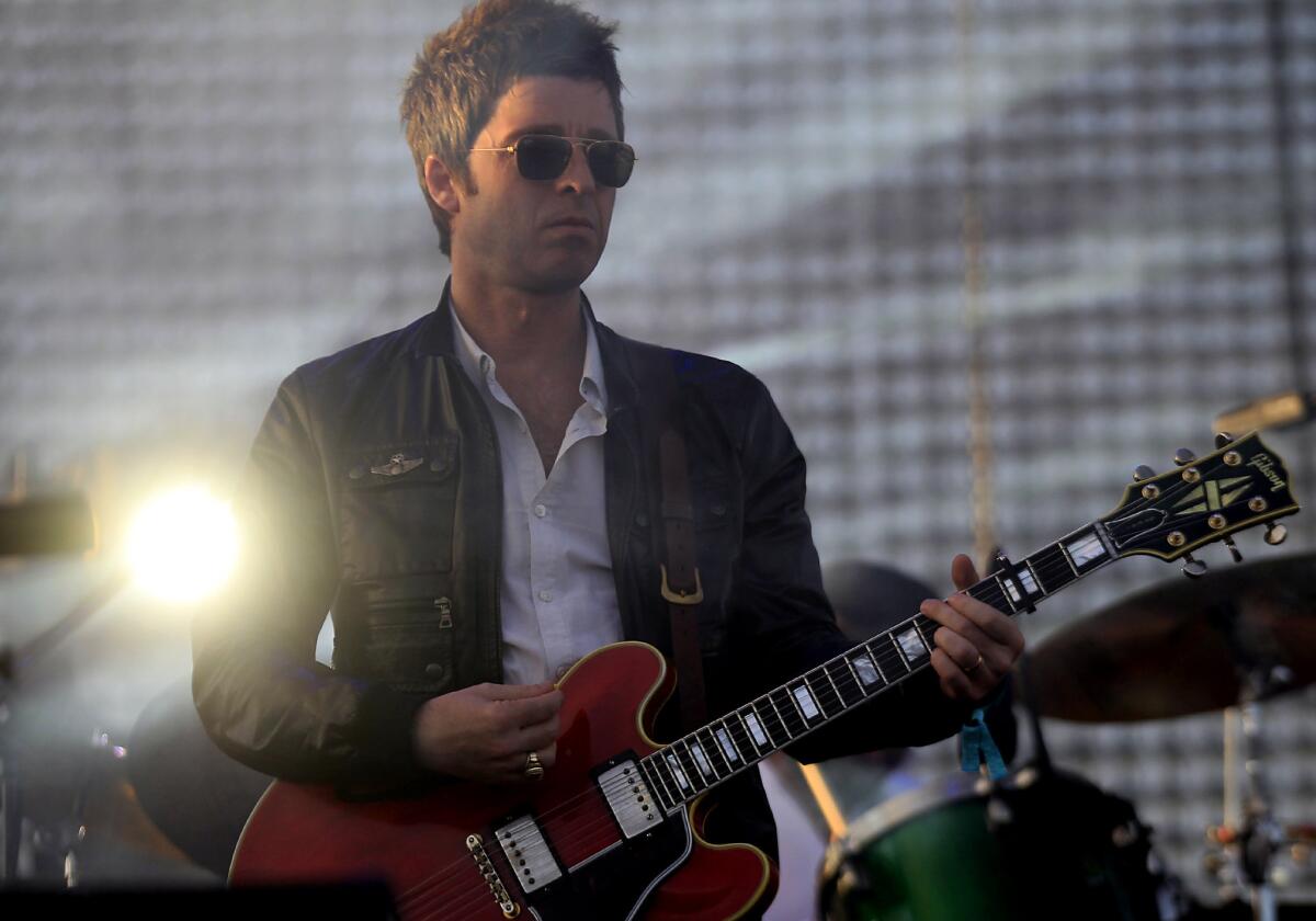 Noel Gallagher says he has his sales pitch ready to get through the pearly gates.