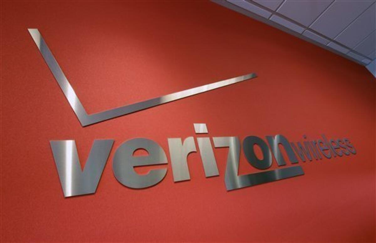 A Verizon Wireless logo