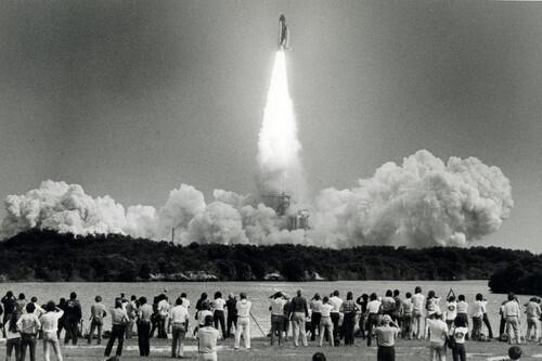 Space shuttle Columbia lifts off for STS-9 on Nov. 28, 1983.