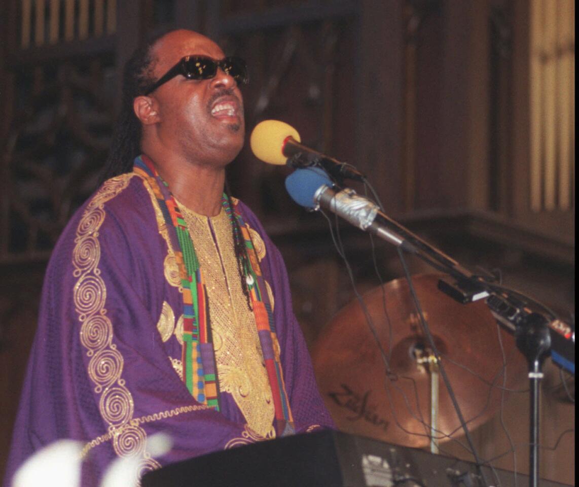 Stevie Wonder: Life in pictures