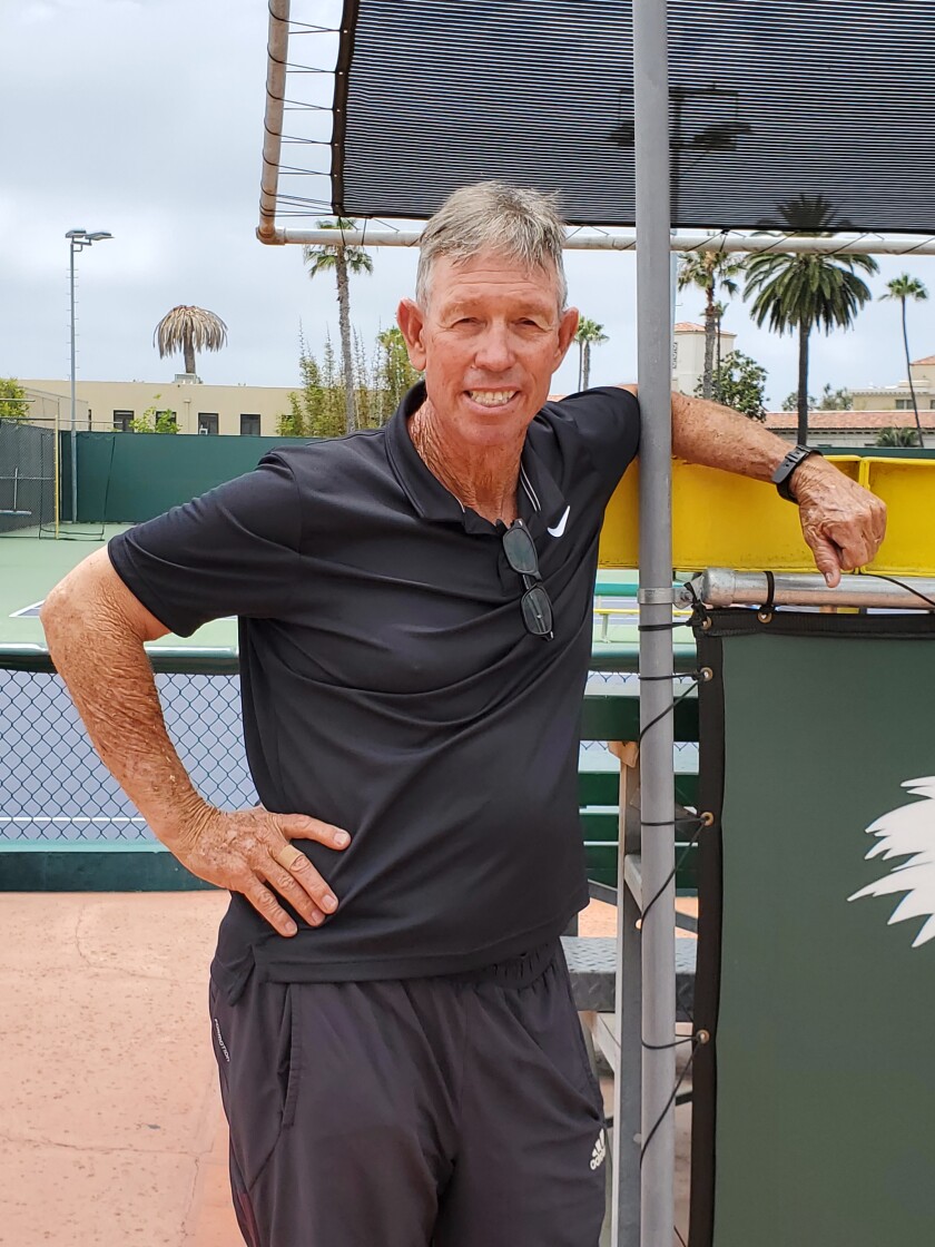 Mike Van Zutphen is the La Jolla Tennis Club's new manager and director of tennis.