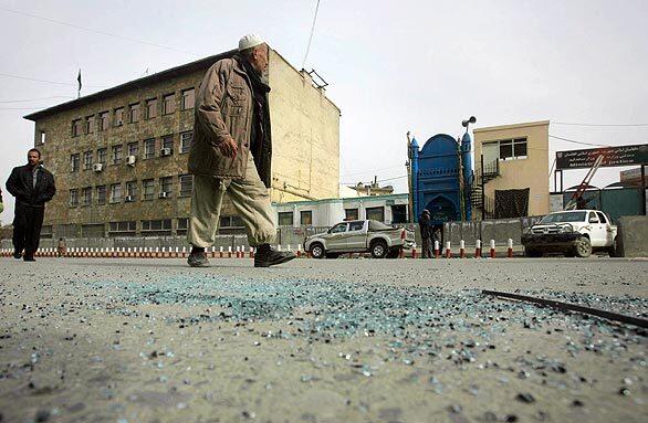 Taliban strike Kabul with synchronized attack