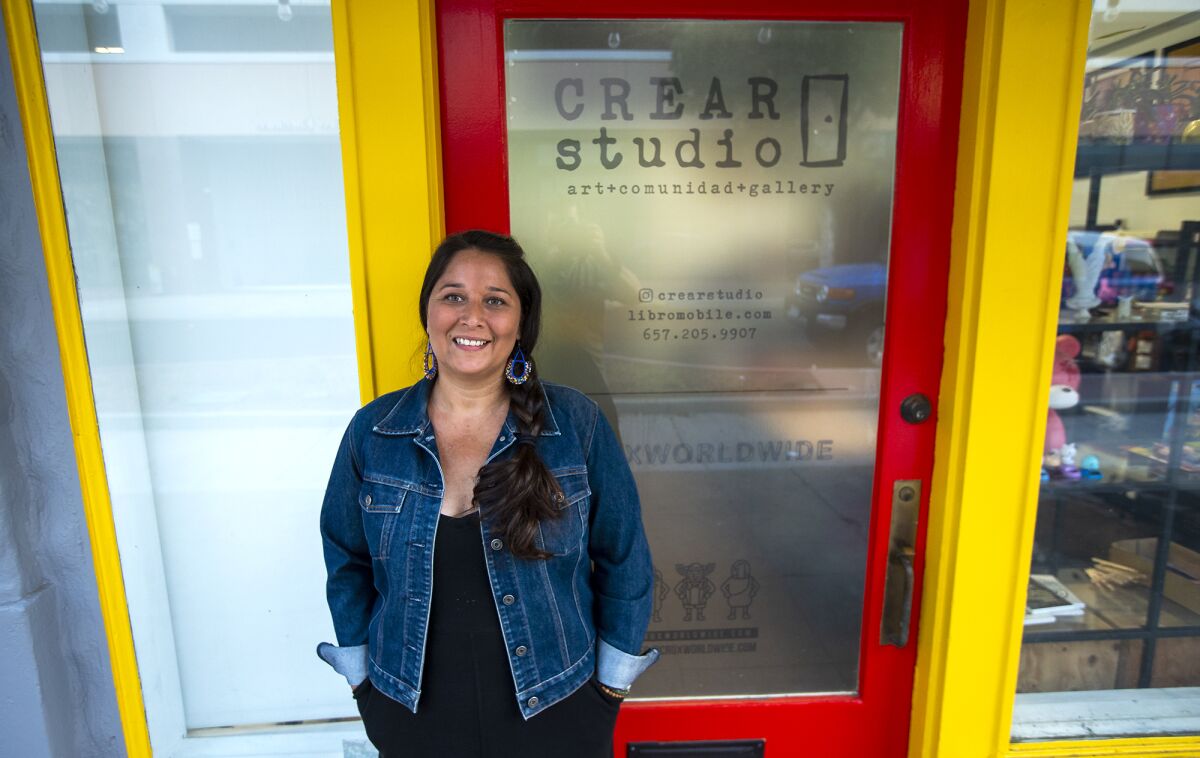 Sarah Rafael Garcia is the founder of Crear Studio in Santa Ana.
