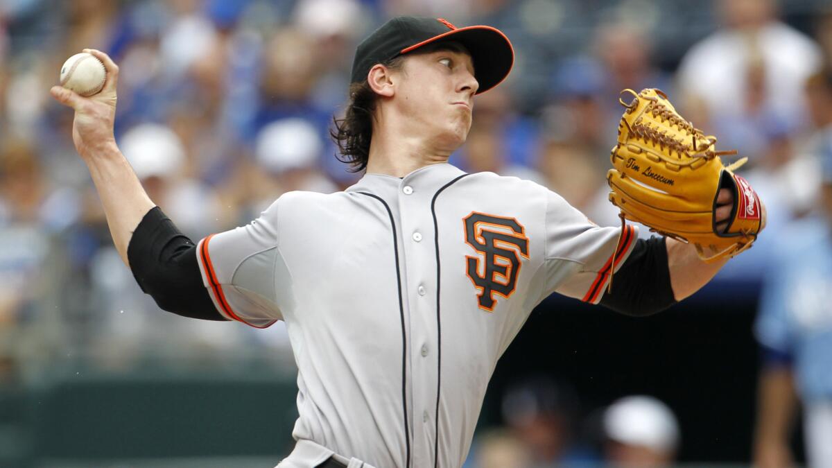 San Francisco Giants pitcher Tim Lincecum is being moved to the bullpen.