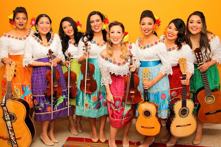 Las Colibri all-female mariachi ensemble