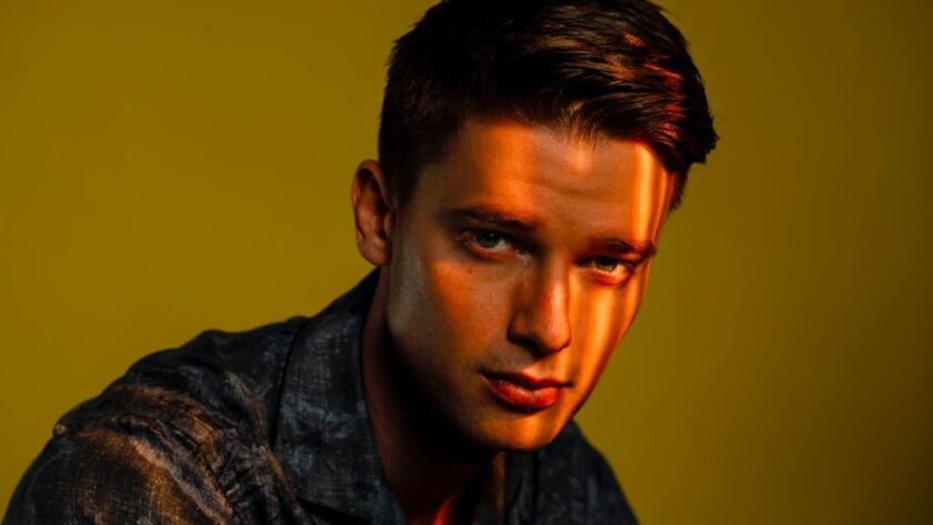 Patrick Schwarzenegger, who stars in "Midnight Sun," hopes to make a name for himself as an actor.
