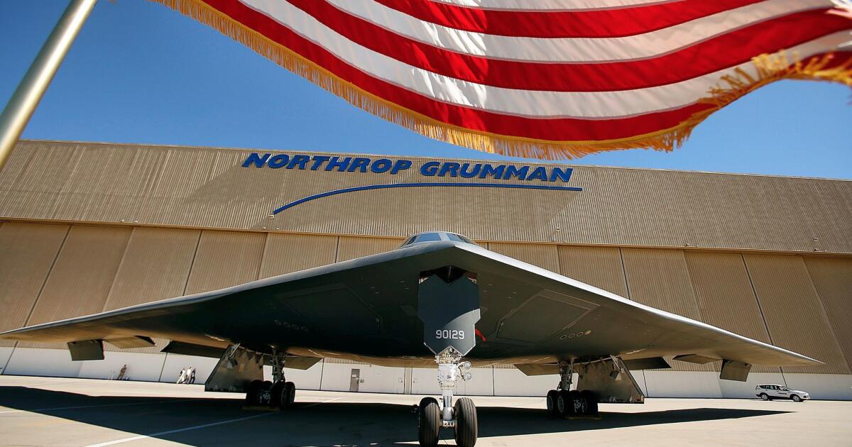 Northrop Grumman's $35-million contract may point to work on new stealth  bomber - Los Angeles Times