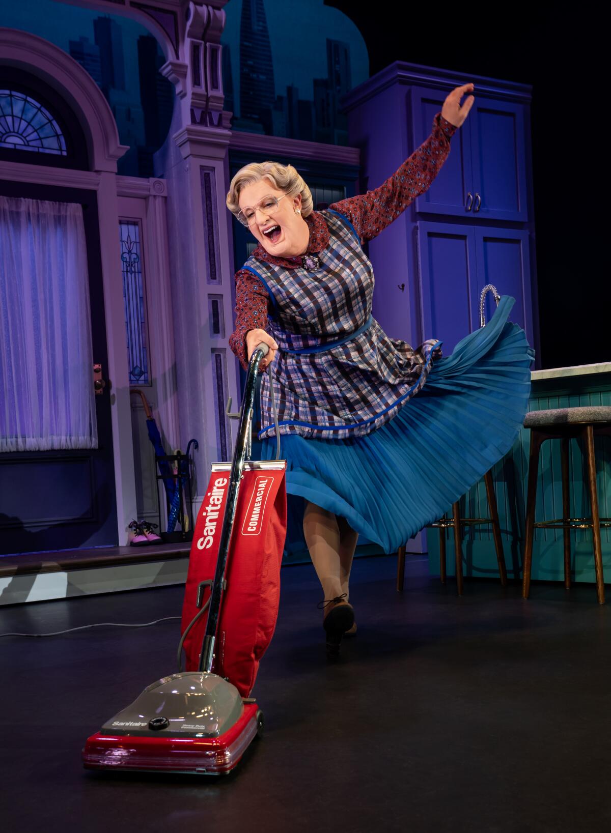 Rob McClure in the national tour of "Mrs. Doubtfire."