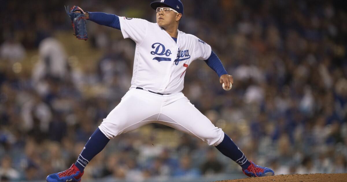 Dodgers to retire Julio Urias's number? No, but the hype is already out of  control