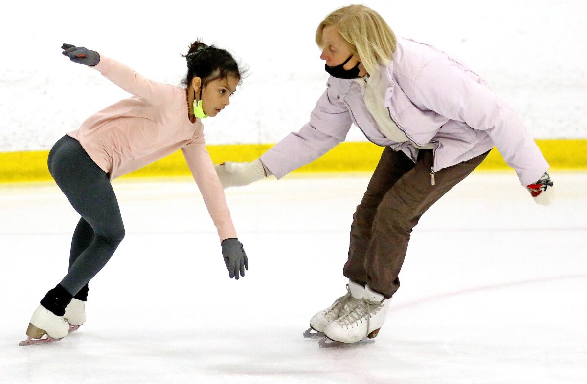 Nathan Chen's Olympic gold path slices through Irvine rink - Los Angeles  Times