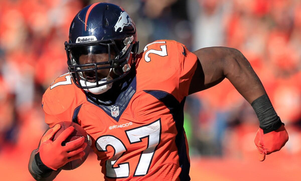 Denver Broncos running back Knowshon Moreno says holding back his emotions will be tough when he plays against the Seattle Seahawks in Super Bowl XLVIII on Sunday.
