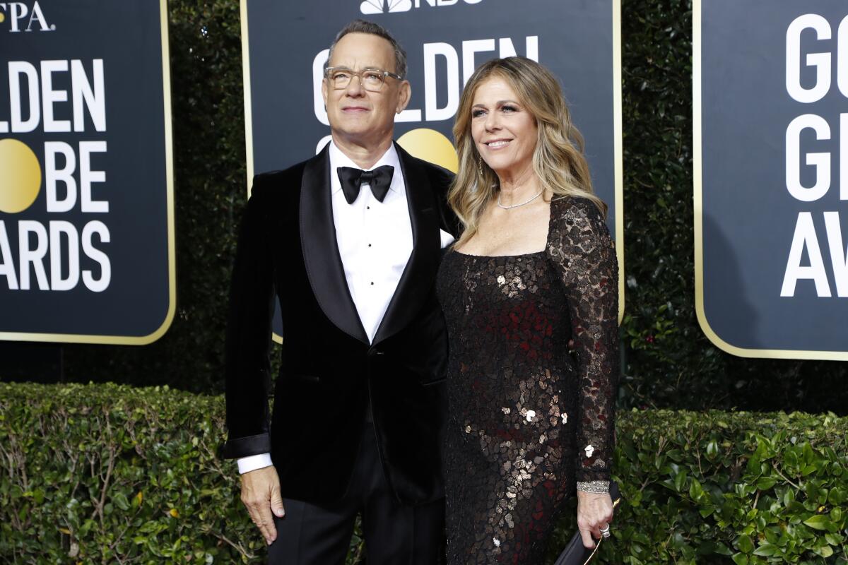 Tom Hanks and Rita Wilson