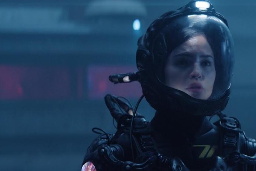 Eiza González en una escena de la cinta "Ash".