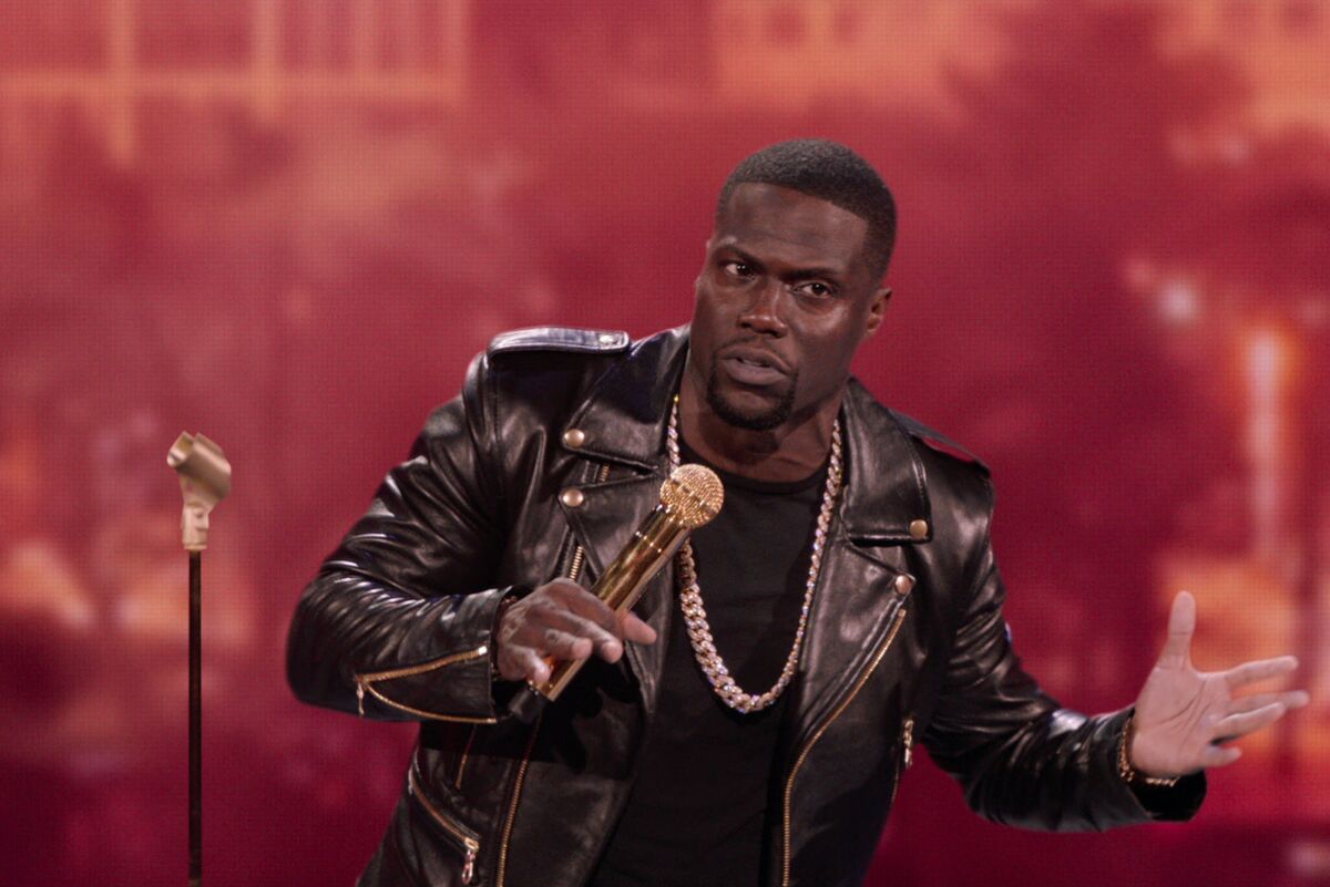 Kevin Hart performs during his Netflix special "Kevin Hart: Now What?"