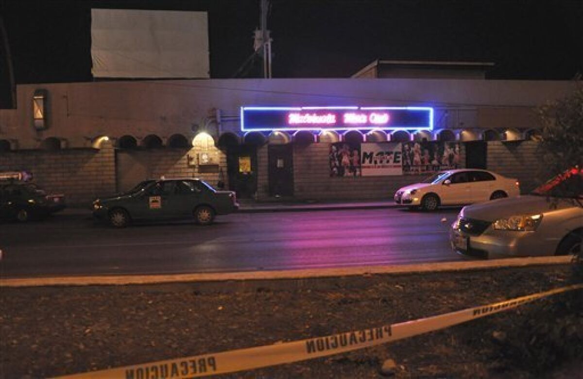 Attack on bar in northern Mexico leaves 9 dead - The San Diego Union-Tribune