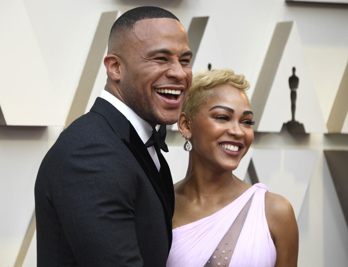 Meagan Good Devon Franklin Getting Divorced After 9 Years Los Angeles Times 