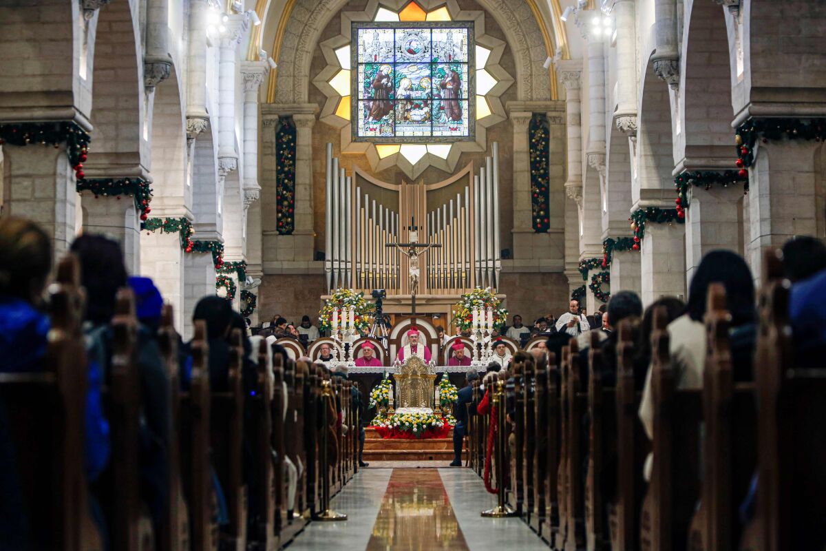 Christmas Eve Mass in Bethlehem 