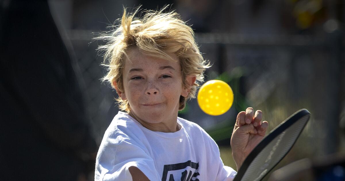 Pickleball is a smash hit in SoCal. Now younger players are picking up the paddle