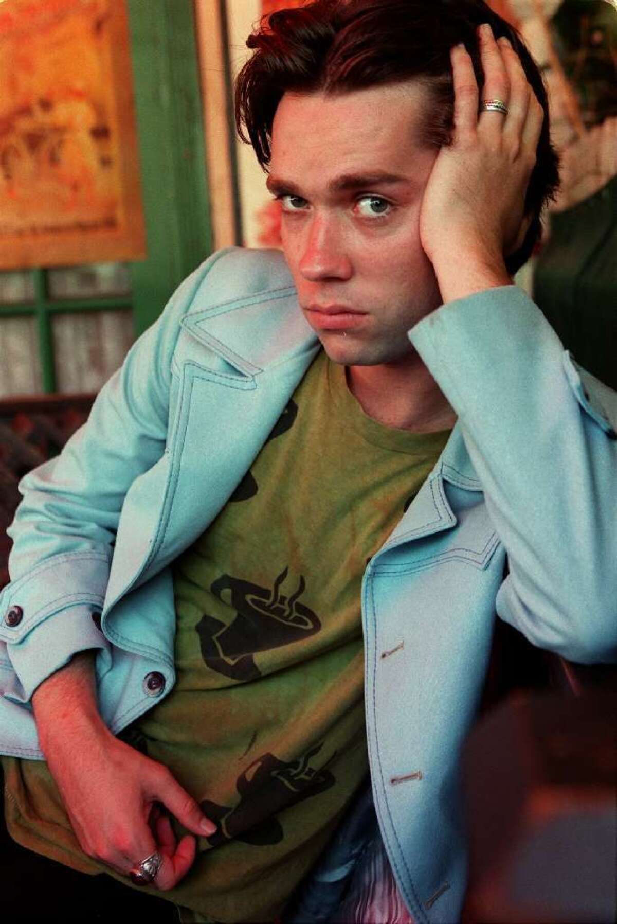 Rufus Wainwright photograhed in West Hollywood in July 1998, around the time he released his debut.
