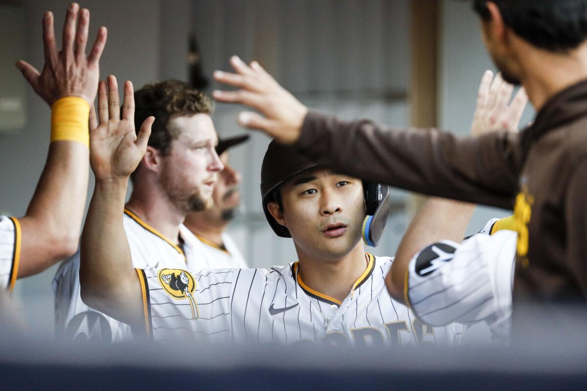 Ha-seong Kim more at home heading into second year with Padres