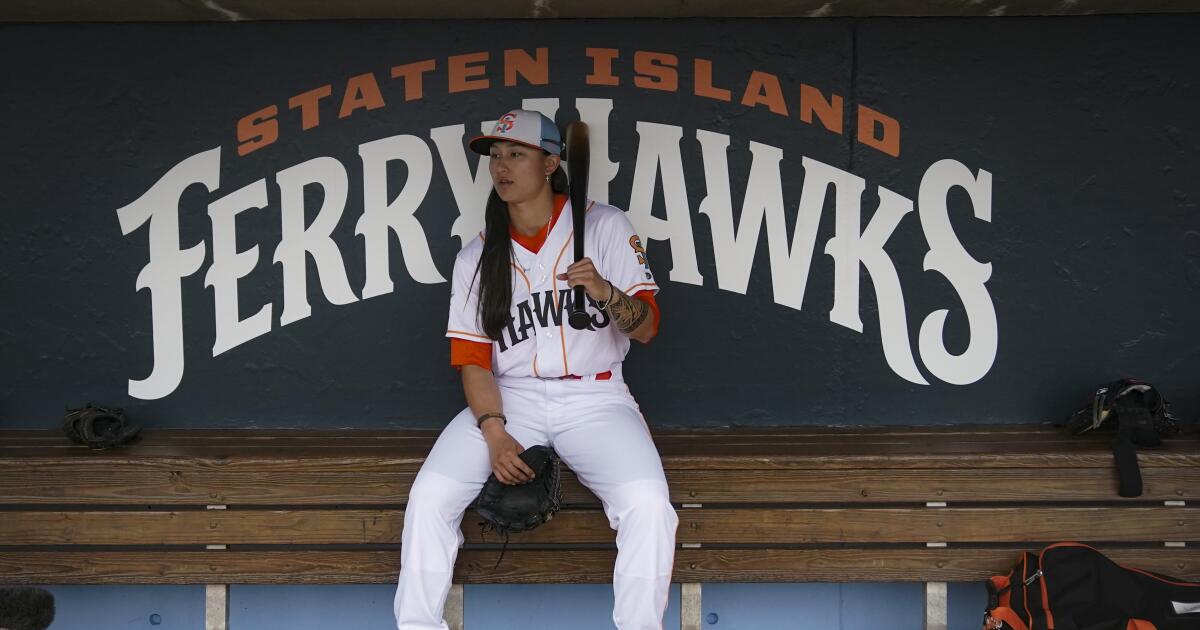 Hot Dodgers pitcher was throwing in Atlantic League last season