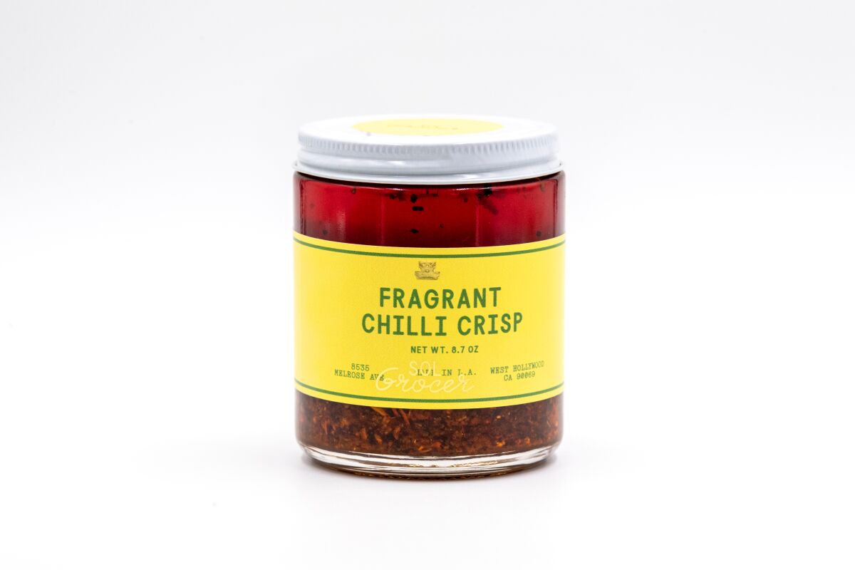 Fragrant Chilli Crisp from Strings of Life Cafe.  