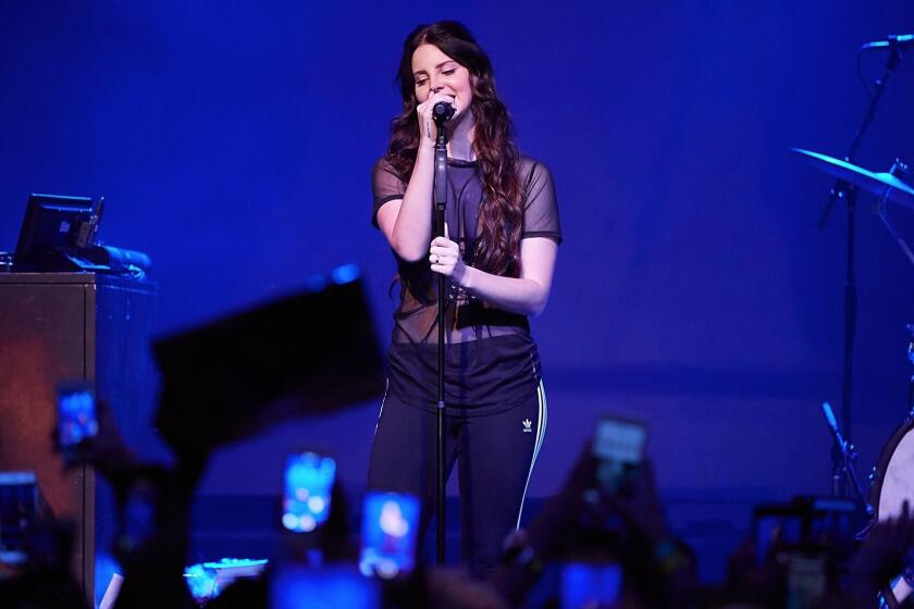 SAN DIEGO, CA - JULY 31: Lana Del Rey performs at House of Blues San Diego on July 31, 2017 in San Diego, California. (Photo by Joe Scarnici/Getty Images for Interscope Records) ** OUTS - ELSENT, FPG, CM - OUTS * NM, PH, VA if sourced by CT, LA or MoD **