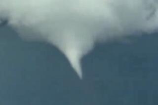 A tornado was captured on video by Gillian Salgado near Madera, CA, on Friday, March 1, 2024.