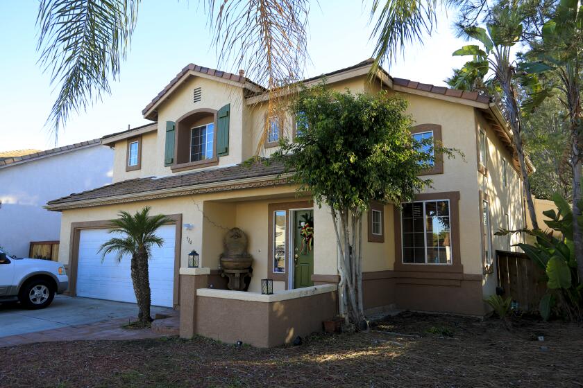 San Diego County’s median home price hit an all-time high of $594,455, pushed up by declining inventory and dropping interest rates. This home is located in Chula Vista's Rancho Del Rey community.